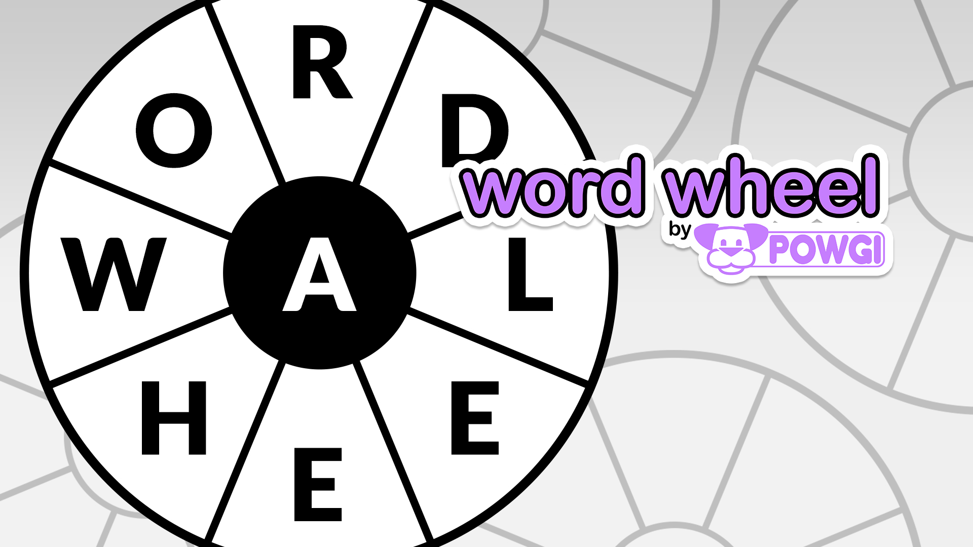 Word Wheel by Powgi