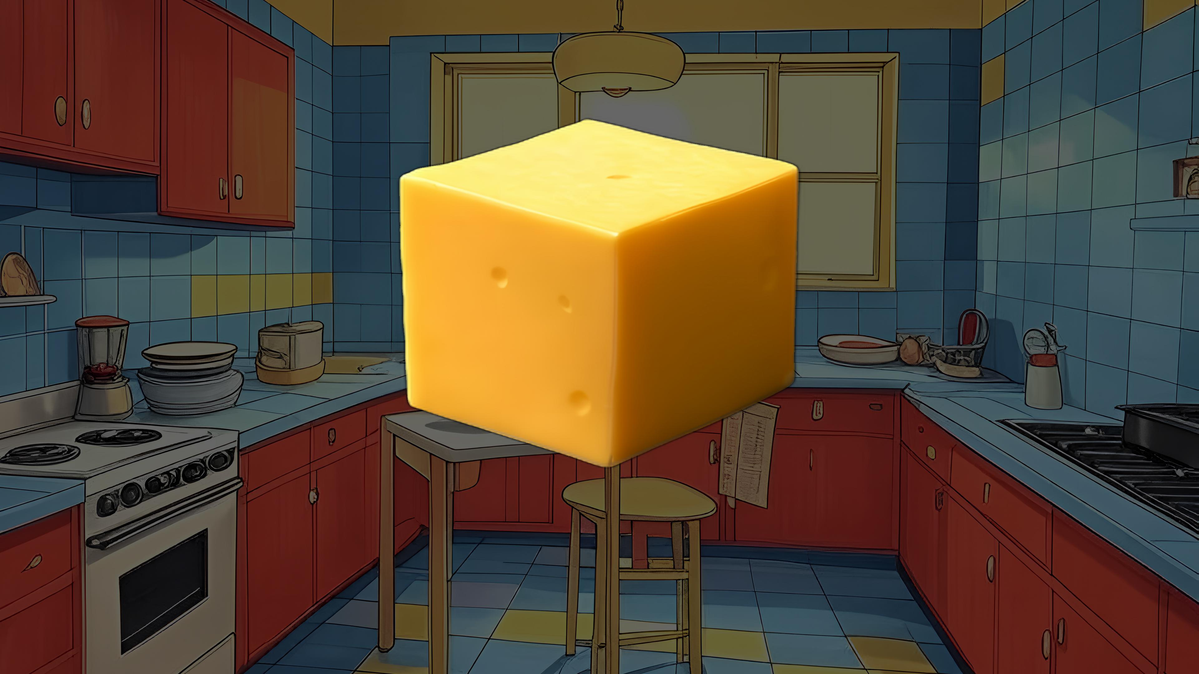 The Jumping Cheese Maze