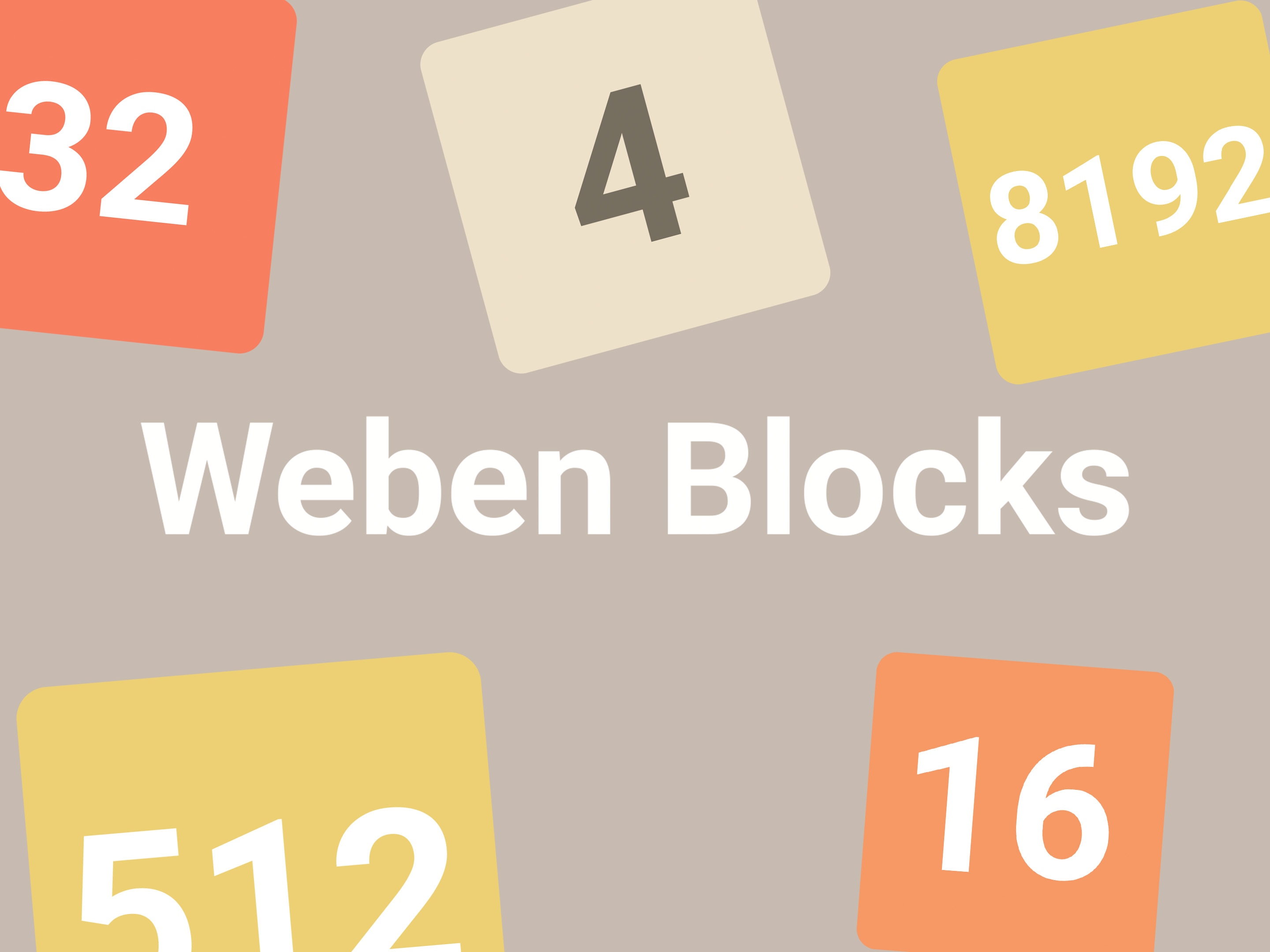 Weben Blocks
