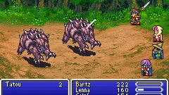 Screenshot Final Fantasy V Advance