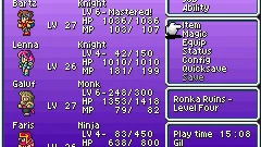 Screenshot Final Fantasy V Advance