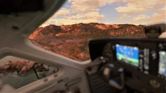 Screenshot Microsoft Flight Simulator