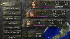 Screenshot Final Fantasy X-2