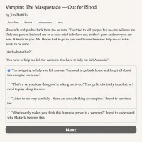 Vampire: The Masquerade — Out for Blood #34886