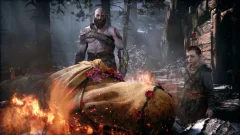 Screenshot God of War Laufey