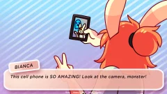 Screenshot Magic Exposure: Yuri Visual Novel