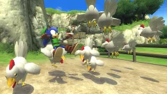 Screenshot Sonic Lost World: The Legend of Zelda Zone