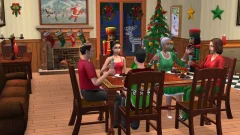 Screenshot The Sims 2: Holiday Party Pack
