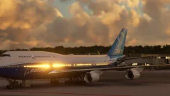 Screenshot Microsoft Flight Simulator