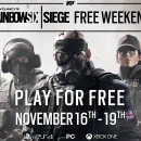Ubisoft annuncia il Free Weekend di Tom Clancy's Rainbow Six Siege dal 16 al 19 novembre