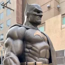 La statua di batman, burbank, california