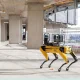 Spot, il cane robot nella costruzione della sede apple a londra
