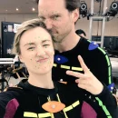Ashley Johnson e Troy Baker insieme a una sessione di motion capture per The Last of Us: Part II