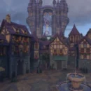 Kingdom Hearts HD 2.8 Final Chapter Prologue: La piazza di Daybreak si mostra in uno screenshot