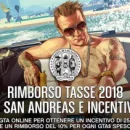 GTA Online: Rimborso tasse 2018 dello Stato di San Andreas e incentivo