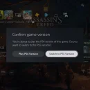 La ps5 ora chiede quale versione di gioco vuoi avviare (ps4 o ps5?)