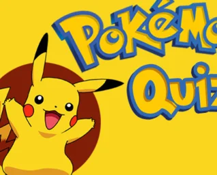 Quiz Pokémon