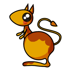 Canguro con marsupio