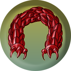 Sciarpa di pelle di drago