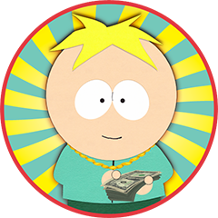 Travestito da Butters travestito