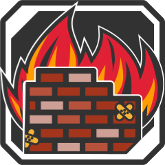 Ad ogni modo, questo è il "Muro di fuoco"