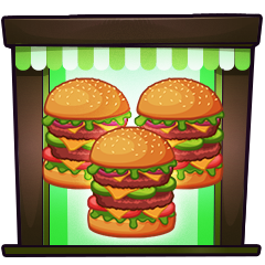 Collect 3 burgers