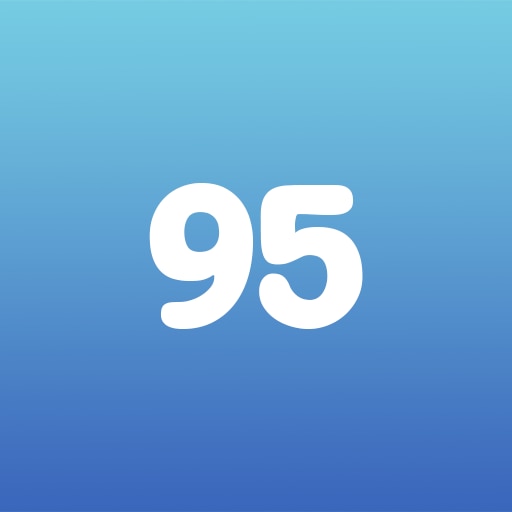 Collect 95 diamonds in total